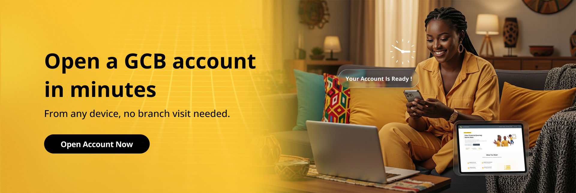 Click to open an account today